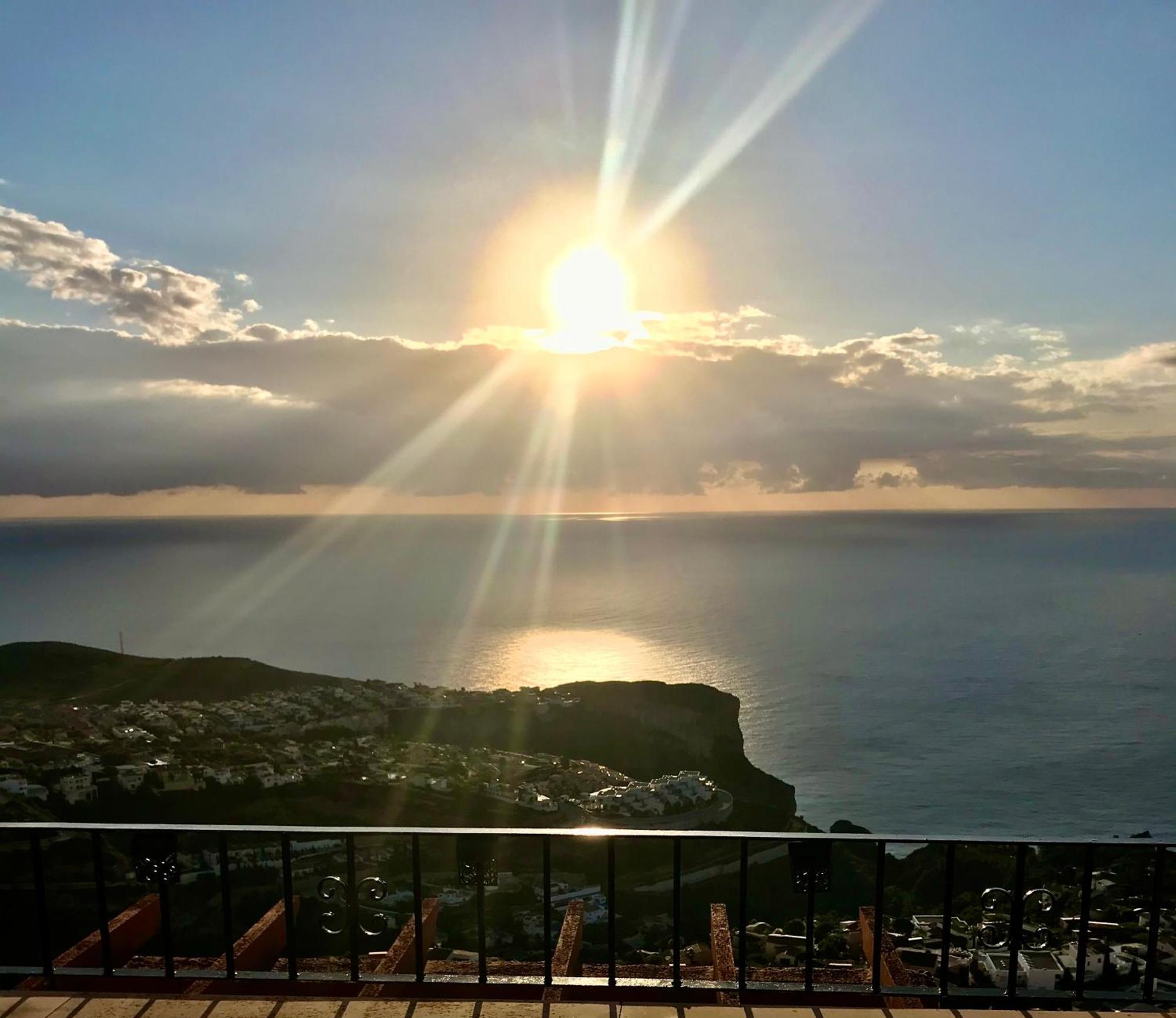 Appartamento Vista Superior Hola Zeezicht!! Cumbre del Sol Esterno foto